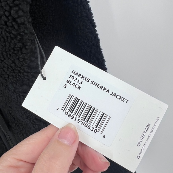 SPLITS59 HARRIS SHERPA JACKET NEW SIZE SMALL - Picture 6 of 11